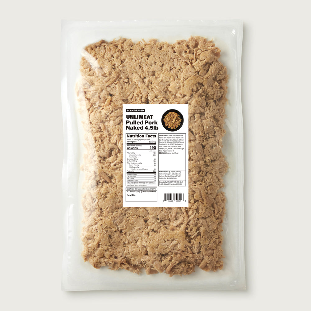 Plant-Based Pulled Pork Naked