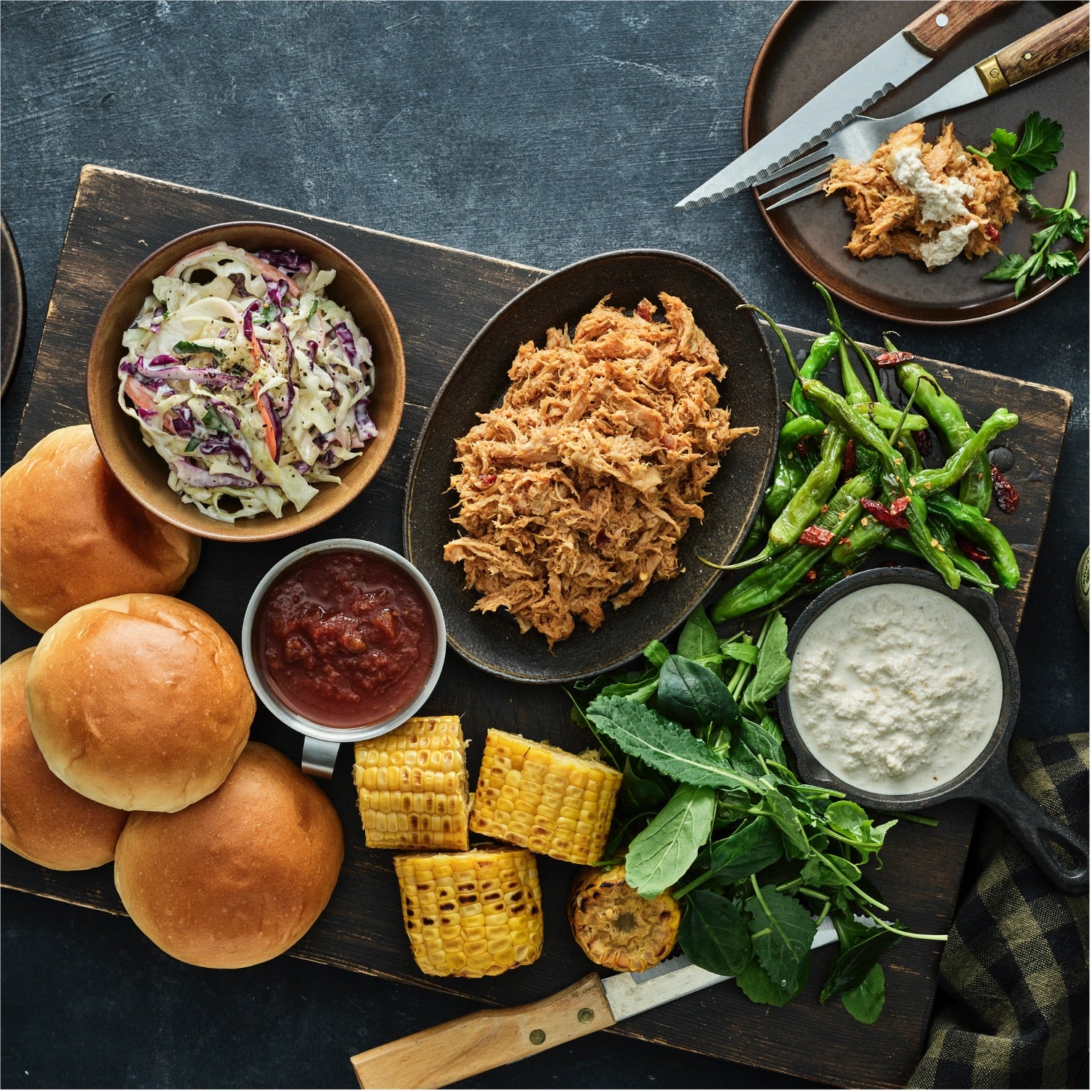 Plant-Based Pulled Pork Naked