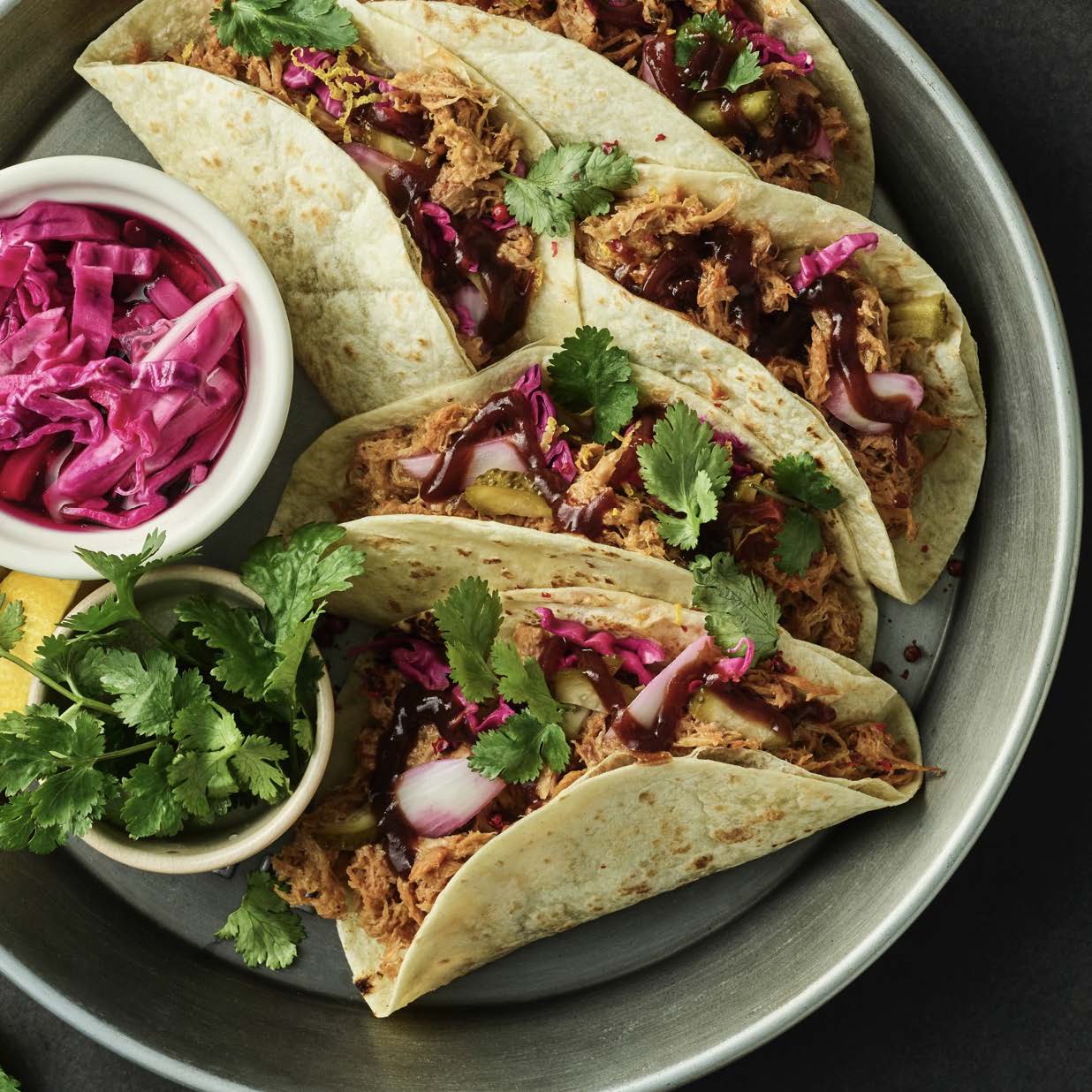Plant-Based Pulled Pork Naked