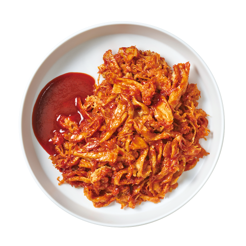 Plant-Based Pulled Pork Naked