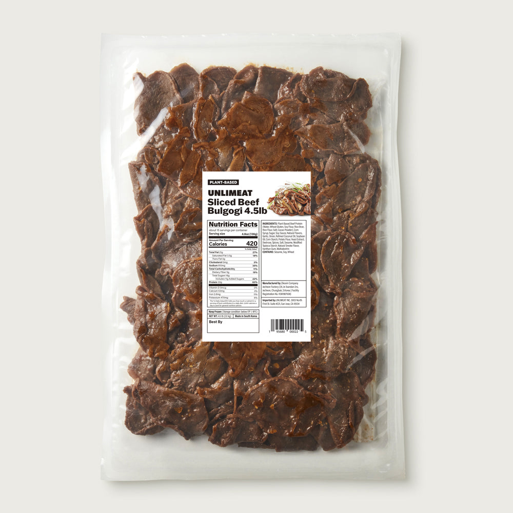 Plant Based Sliced Beef Bulgogi