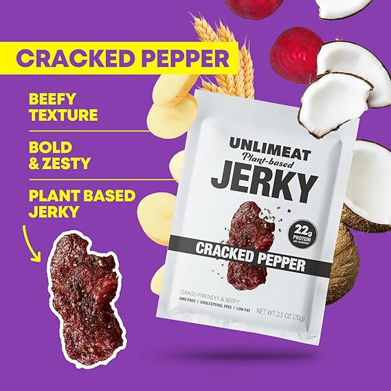 Jerky Cracked Pepper (Pack of 6)